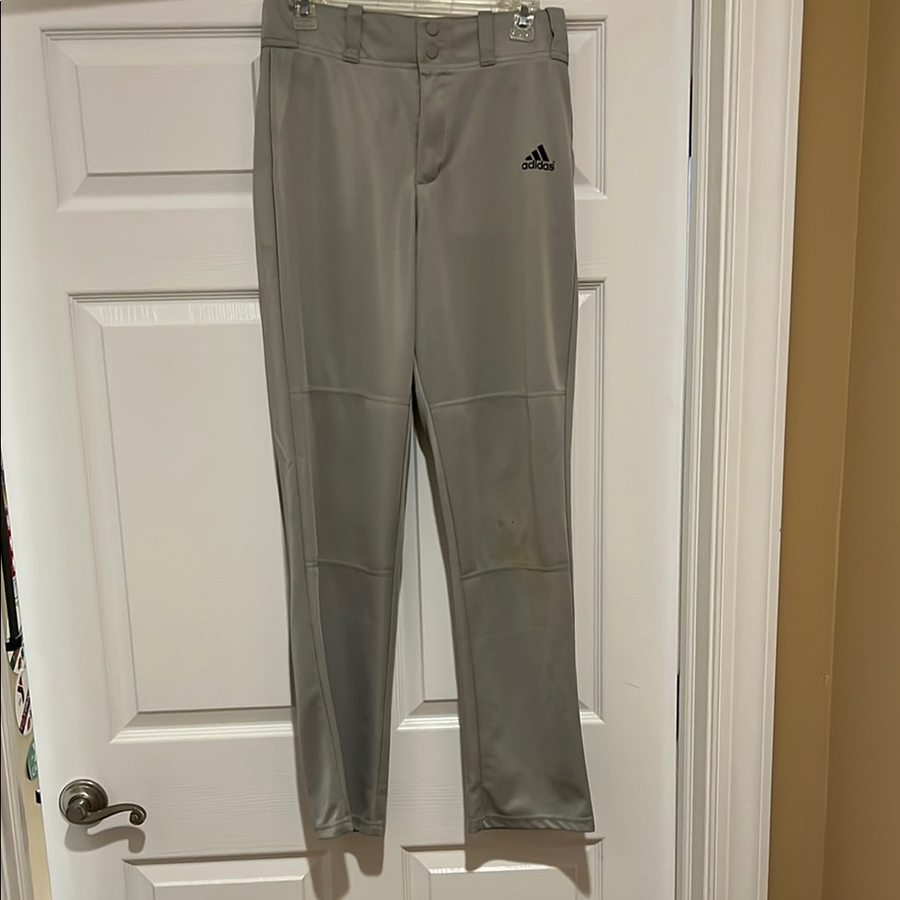 Adidas Men's Gray Baseball Pants